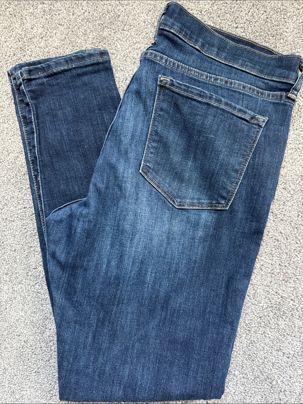 Banana Republic Skinny Fit Dark Blue Jeans 31/12